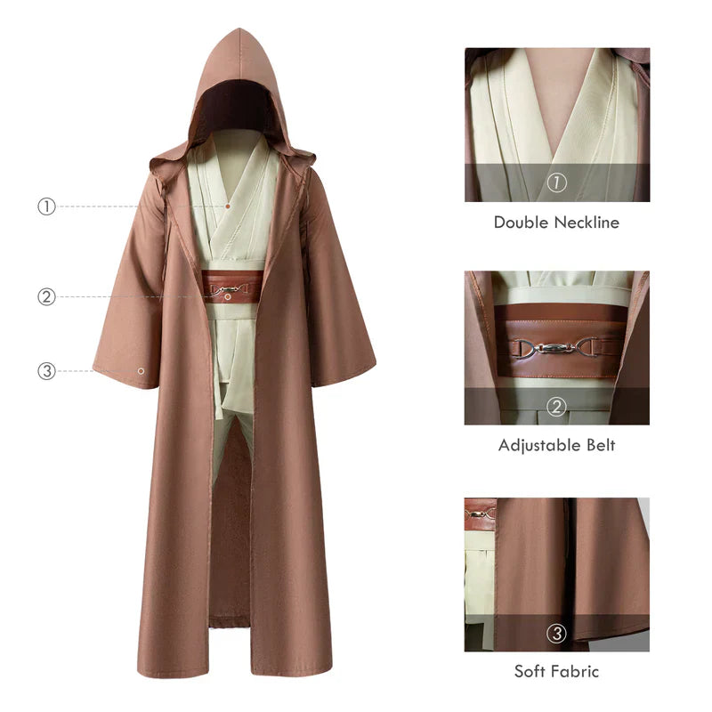 Brown Cosplay Tunic Outfit